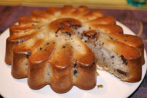 Gâteau extra moelleux poires chocolat amandes - votre dieteticienne - valerie coureau Gâteau extra moelleux poires chocolat amandes - votre dieteticienne - valerie coureau